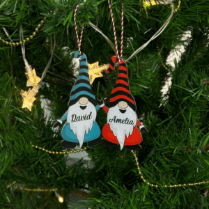 Set ornament personalizat gnomi