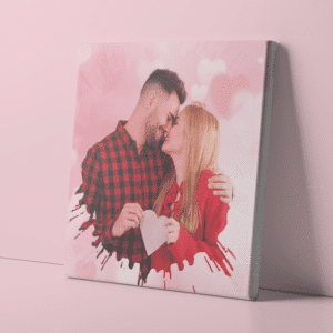 Tablou canvas personalizat splash de Valentine`s