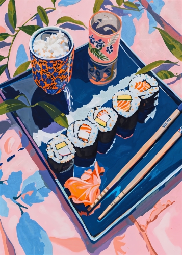 Poster Platou cu sushi