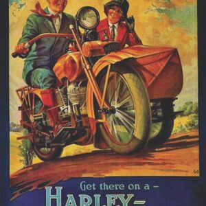Poster Harley-Davidson, spiritul libertății