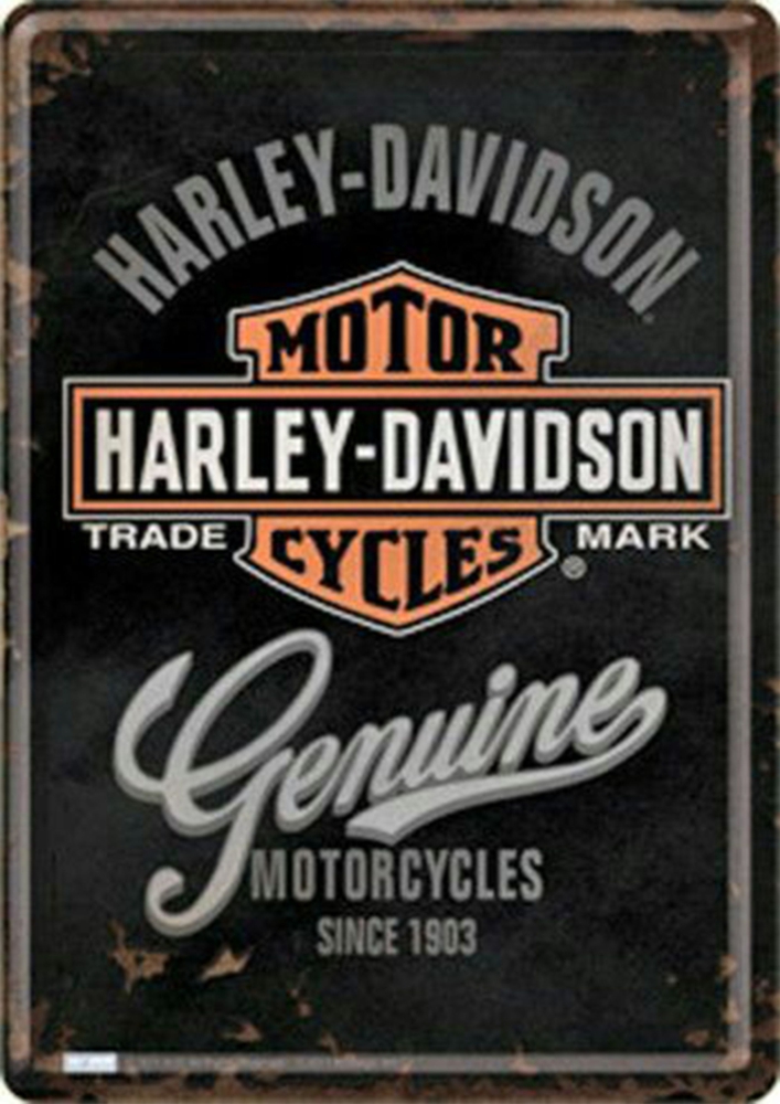 Poster Harley-Davidson autentic