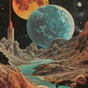 Poster Explorator pe o planetă extraterestră