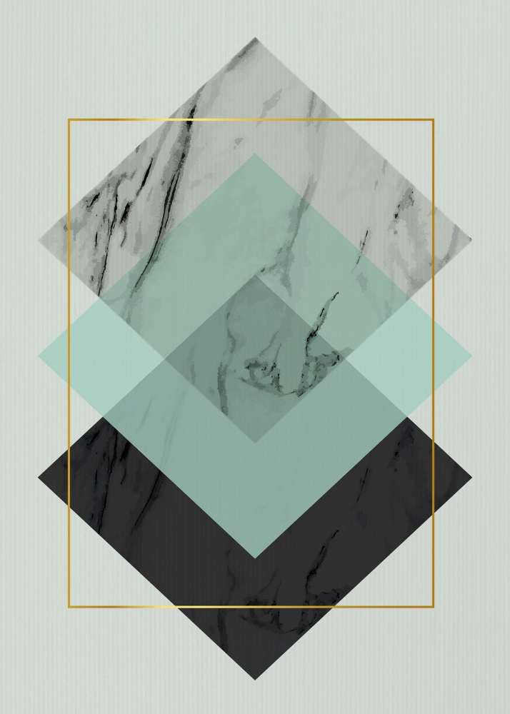 Poster Romburi marmurate