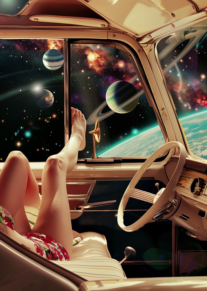 Poster Relaxare cosmică