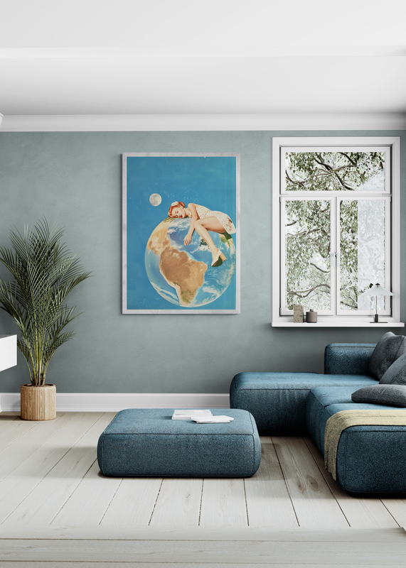 Mockup Poster Vis cosmic
