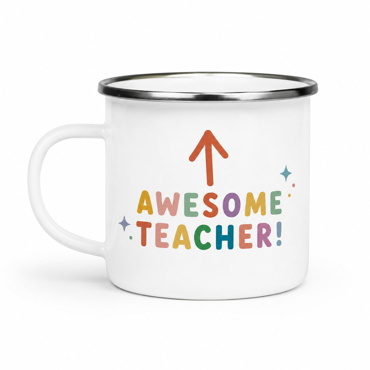 Awesome Teacher – cană emailată cu mesaj