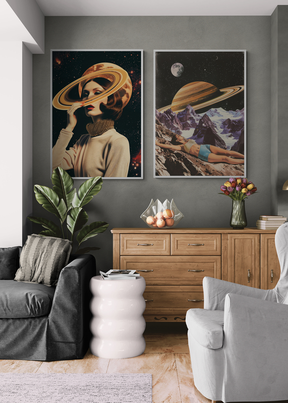 Poster Relaxare cosmică sub stele - imagine 2