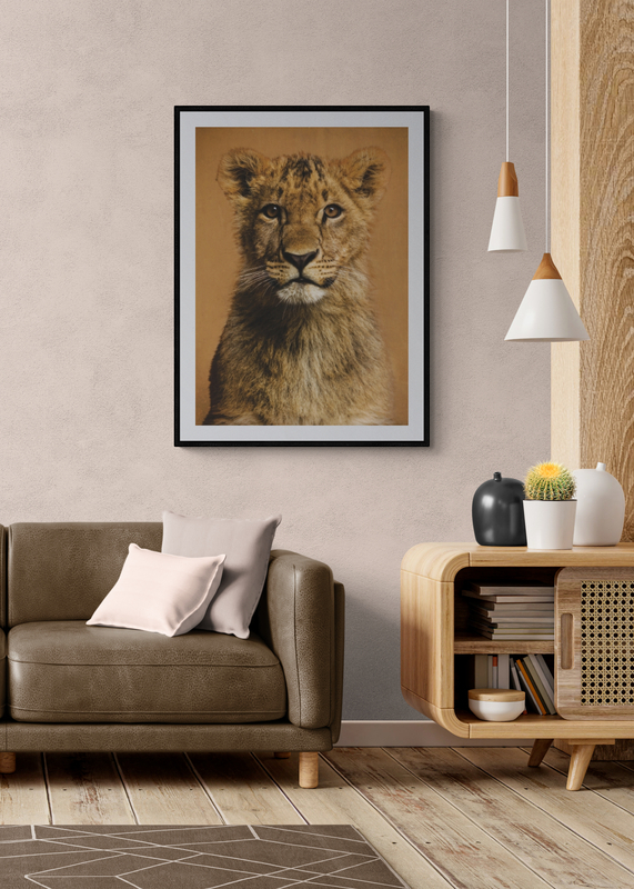 Mockup Poster Pui de leu