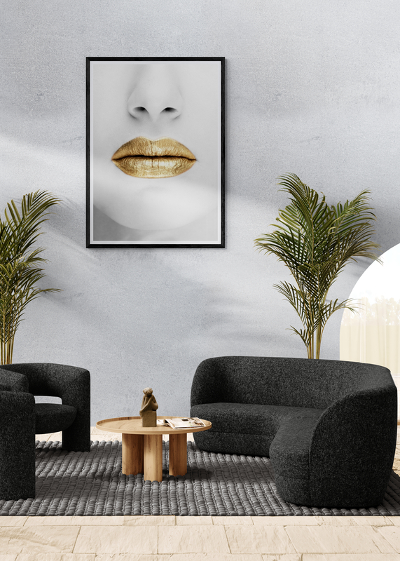Mockup Poster Buze aurite