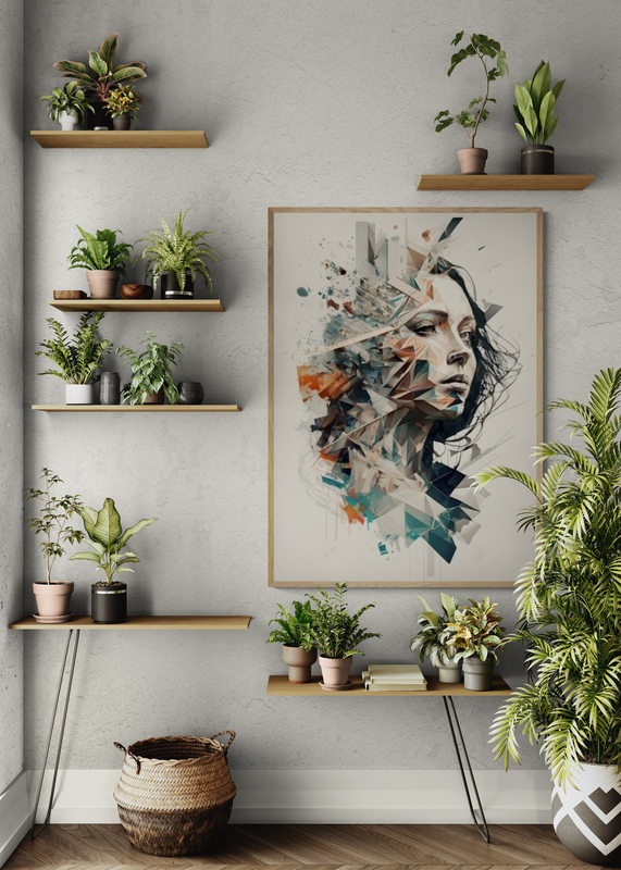 Mockup Poster Fragmentele emoției