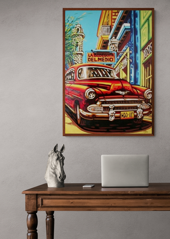 Mockup Poster Străzile Havanei