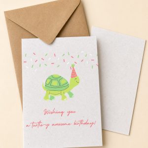 Felicitare Wishing you a turtle-y awesome birthday!