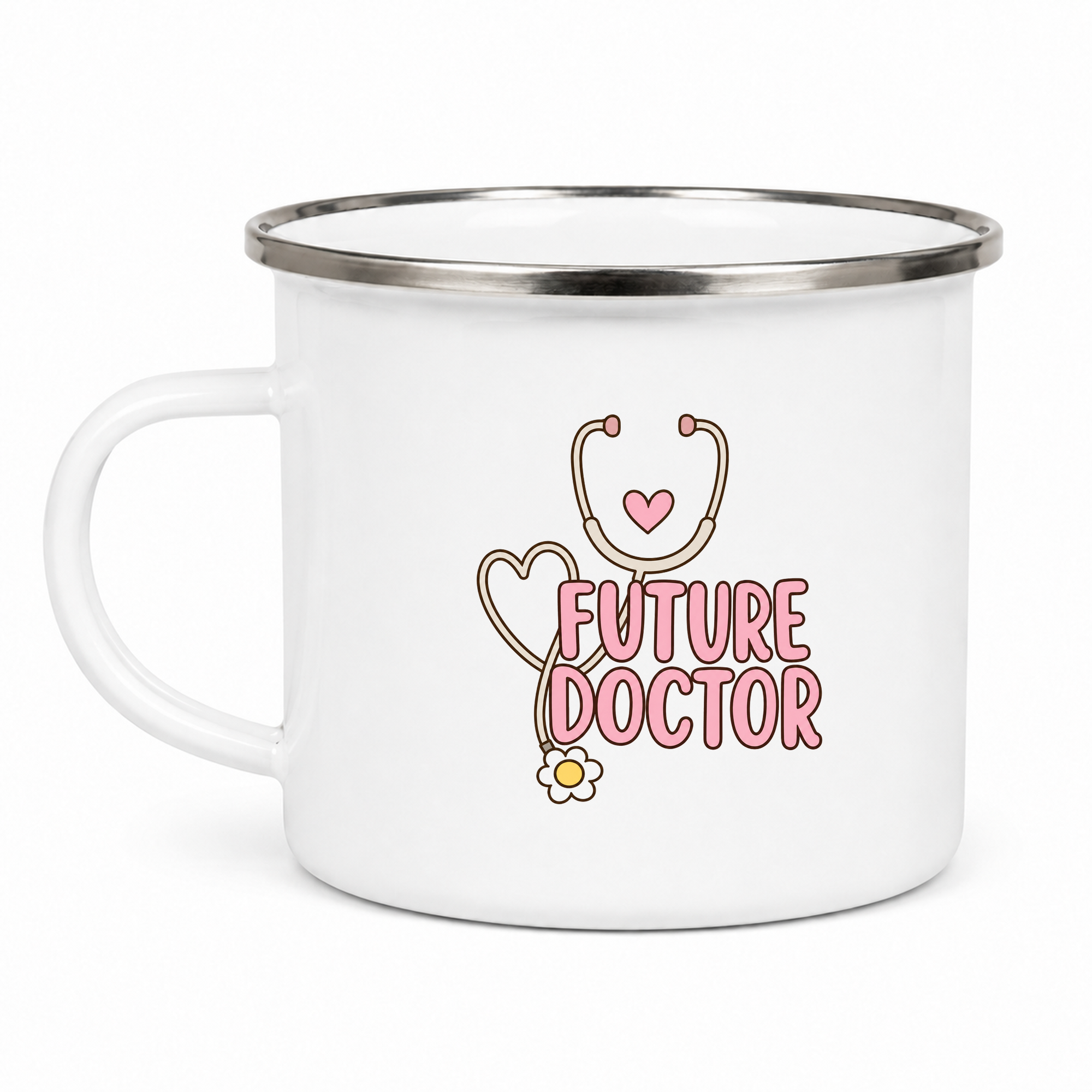 Future Doctor – cană emailată cu mesaj