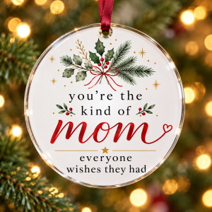 Glob de Crăciun din plexiglas – Mom everyone wishes they had